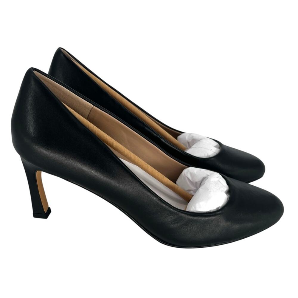 Giani Bernini Verronica Almond Toe Pump heels black beauty - 7 - Picture 2 of 14